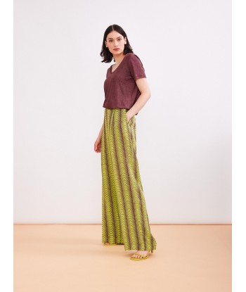 HER losse broek met motief