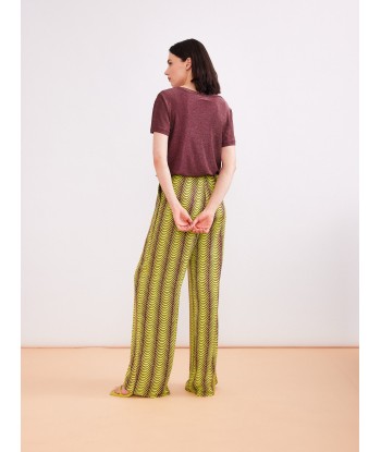 HER losse broek met motief