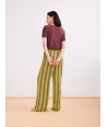 HER losse broek met motief