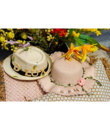 D.LUX jurk met print in goud en beige d.moiselle