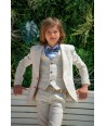 D.LUX beige jongensblazer