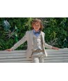 D.LUX beige jongensblazer