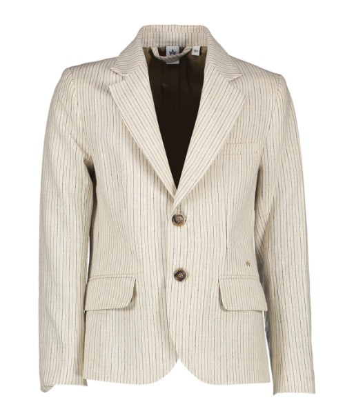 D.LUX ecru blazer met strepen