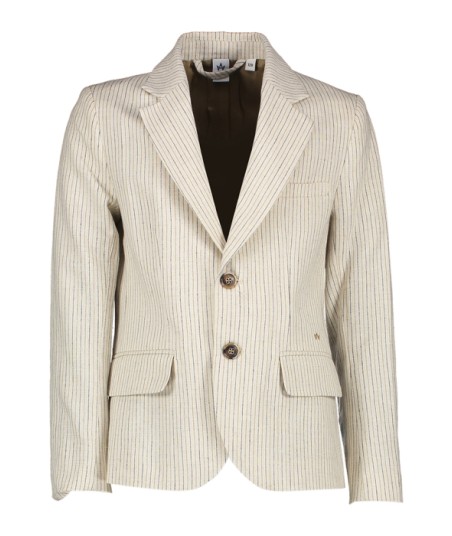 D.LUX ecru blazer met strepen