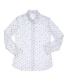 GYMP wit hemd met multicolorprint