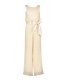 DIAMANTE BLU roze jumpsuit met spikkeltjes
