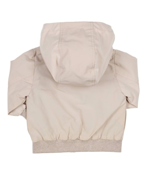GYMP beige jongensjas met kap
