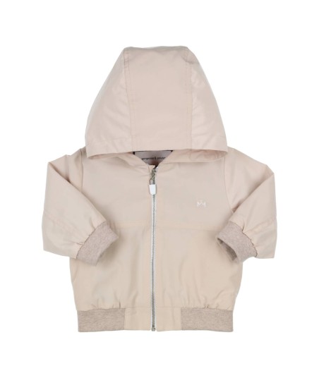 GYMP beige jongensjas met kap