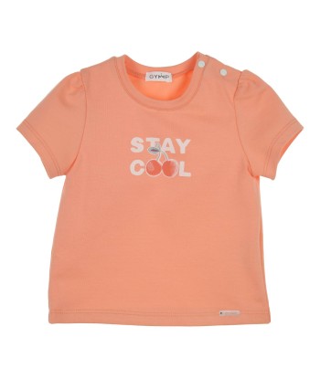 GYMP oranje t-shirt met print