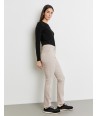 GERRY WEBER jeansbroek in lichtbeige