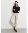 GERRY WEBER jeansbroek in lichtbeige