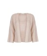 ATMOS beige los gebreide cardigan