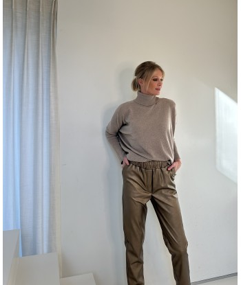 AC lange broek in brons metallic